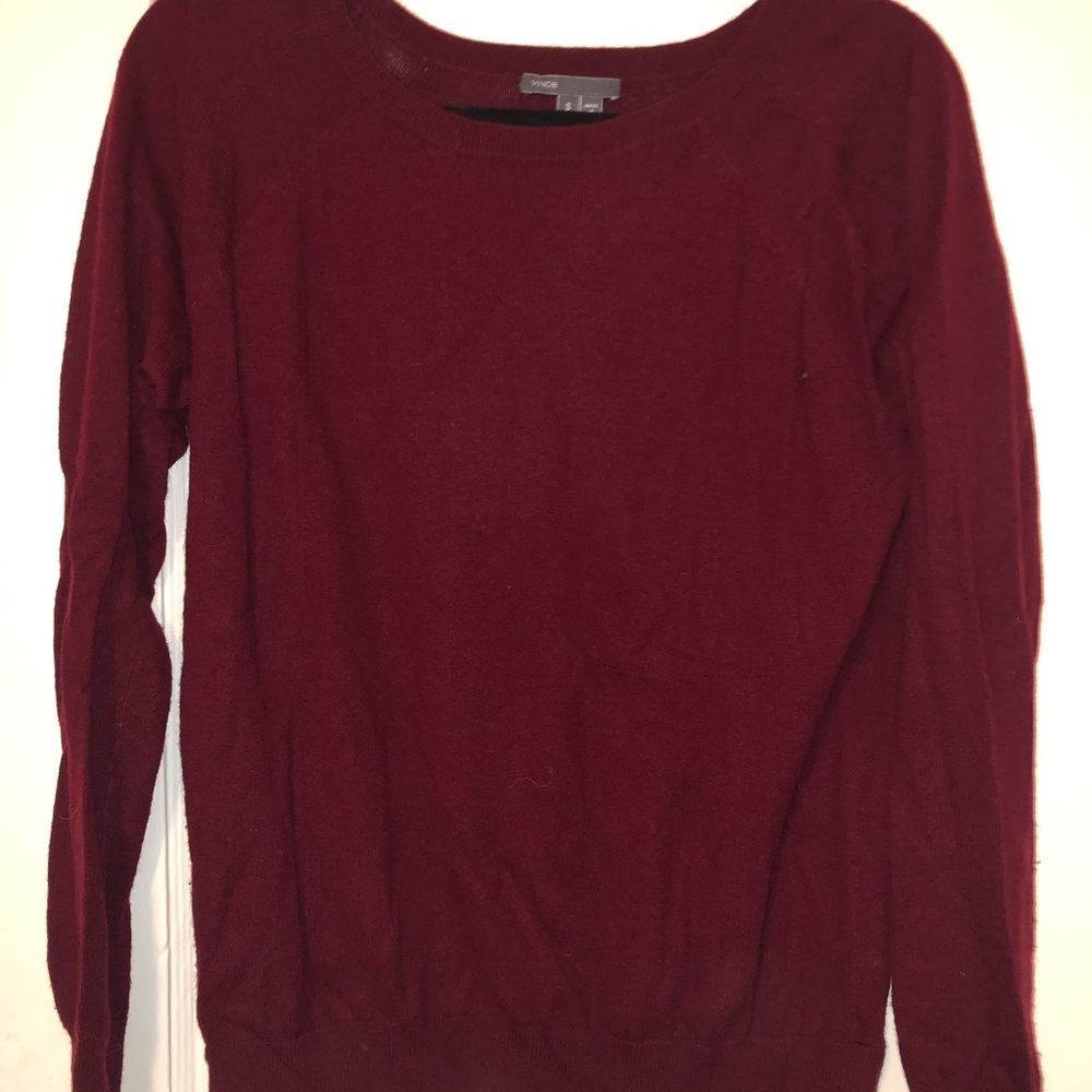 Vince red sweater